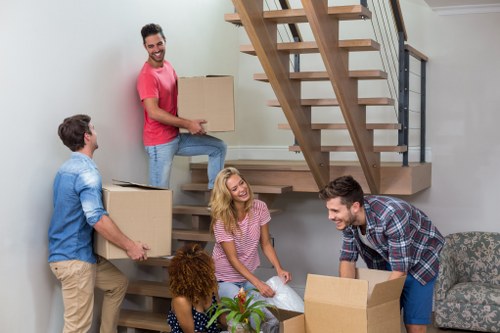 Packing and preparation for a man and van removal service