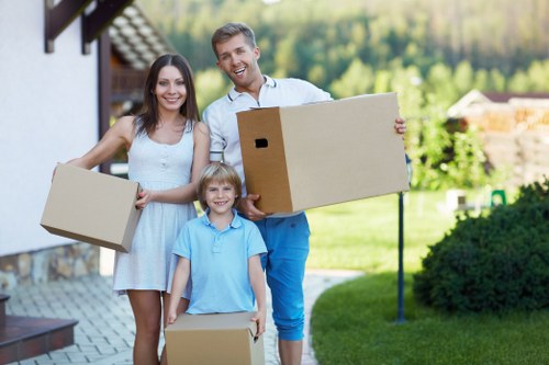 Swiss Cottage man and van service helping with a local move