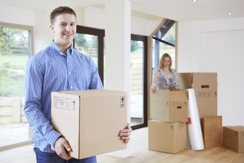 Packing and furniture handling during a Swiss Cottage move