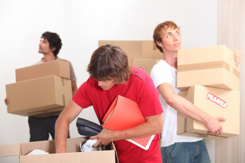Residential furniture pick-up service for a Swiss Cottage home