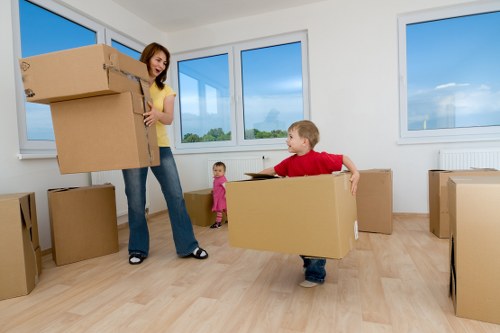 Packing and furniture moving service for Swiss Cottage flats