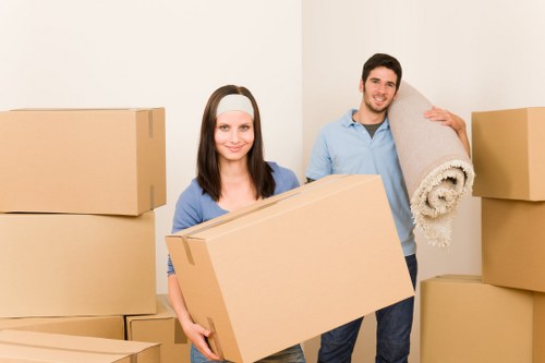 Professional van service handling access challenges in Swiss Cottage