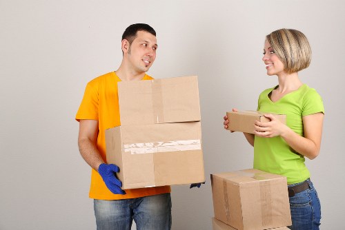 Careful packing and transport preparation for a Swiss Cottage move
